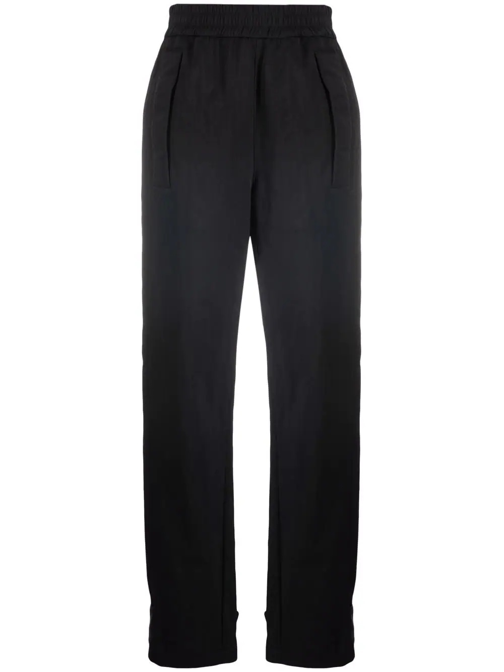 logo-print tailored trousers - 1