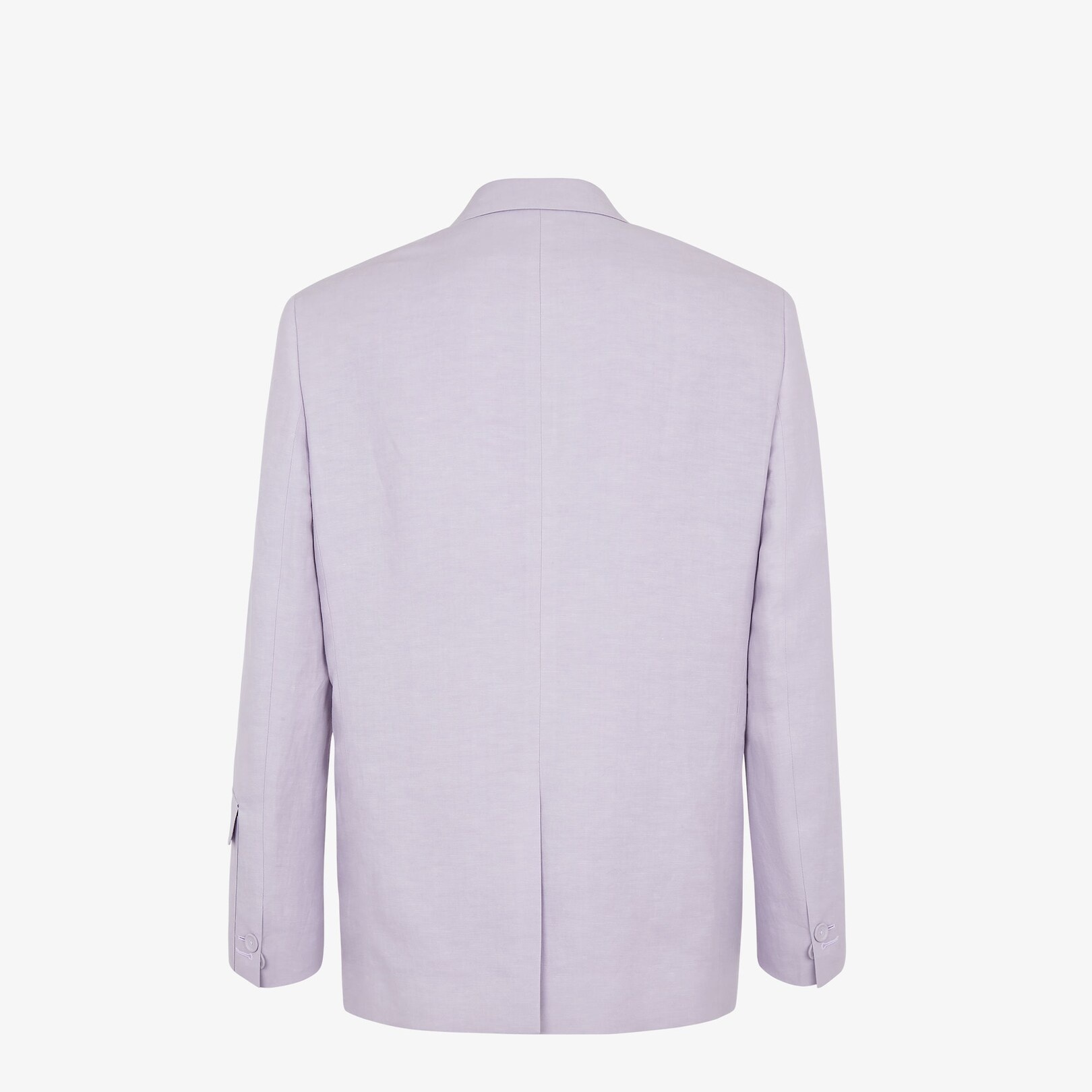 Lilac linen blazer - 2