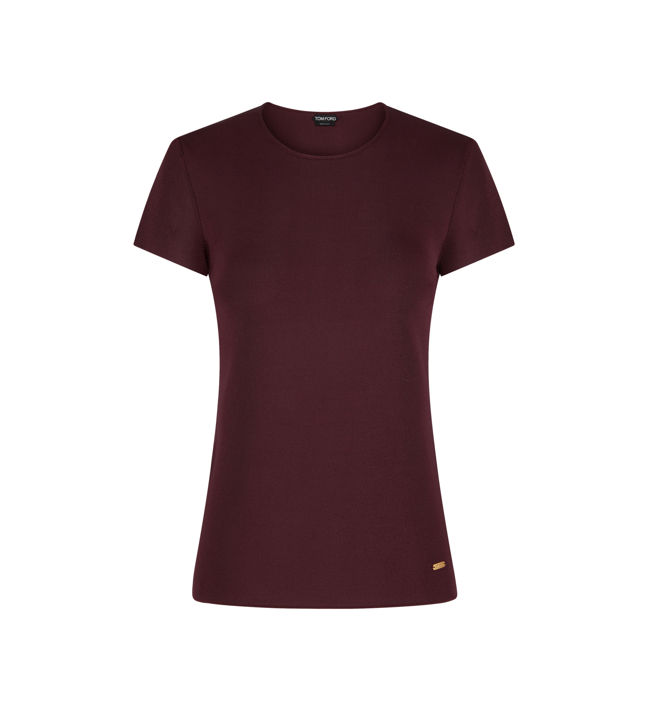 VISCOSE KNIT T-SHIRT - 1