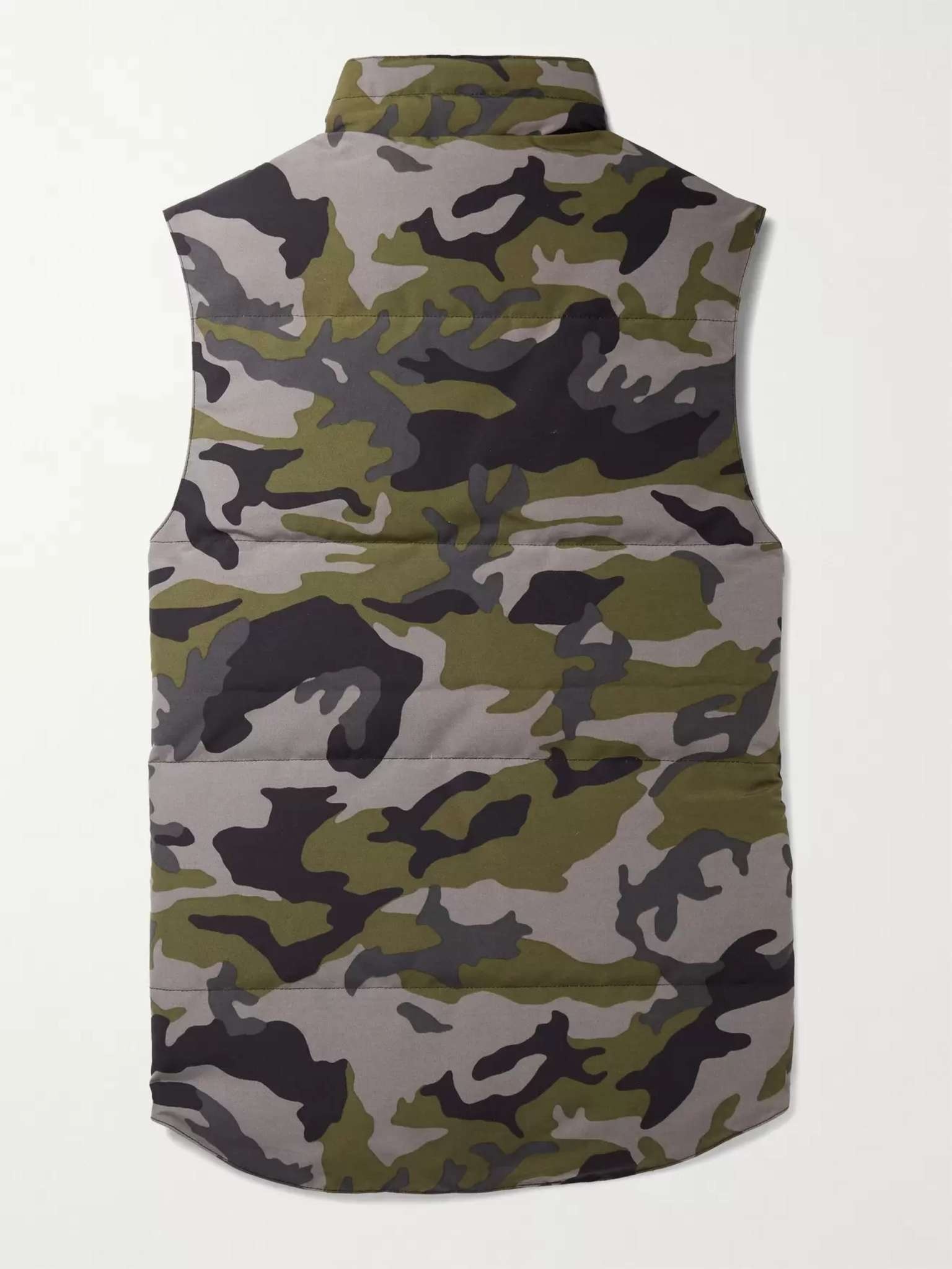 Garson Slim-Fit Camouflage Quilted Shell Down Gilet - 3