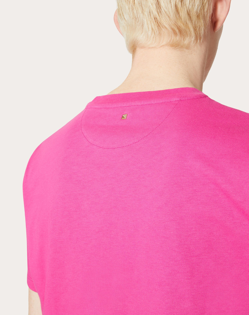 COTTON T-SHIRT WITH STUD 5