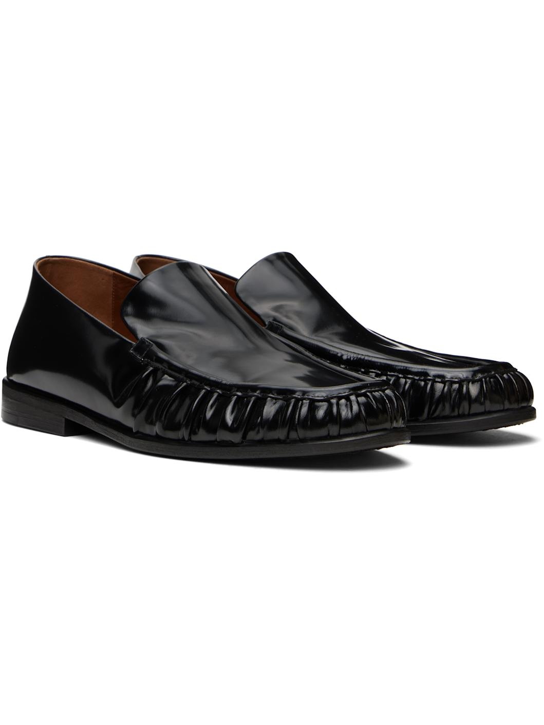 Black Mocassino Loafers - 4