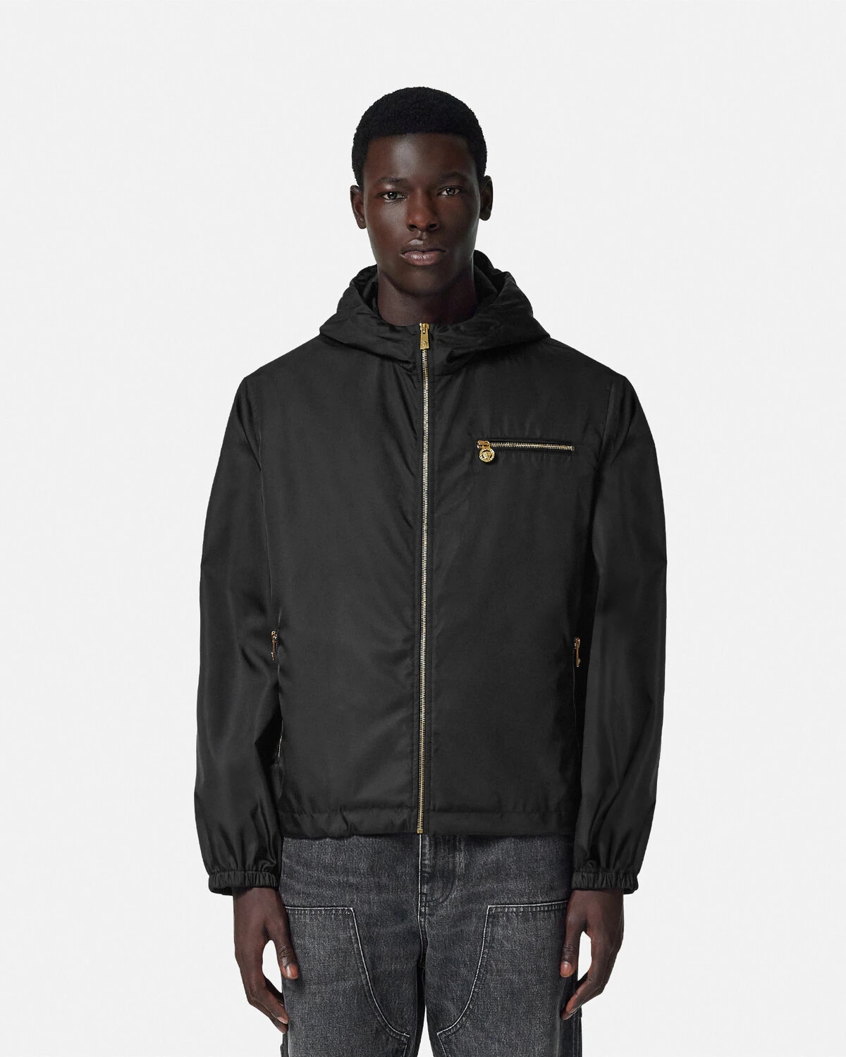 Nylon Windbreaker Jacket - 4