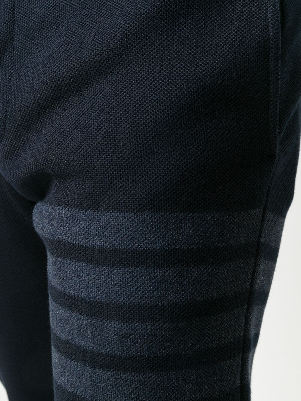 slim-fit tonal 4-Bar trousers - 5