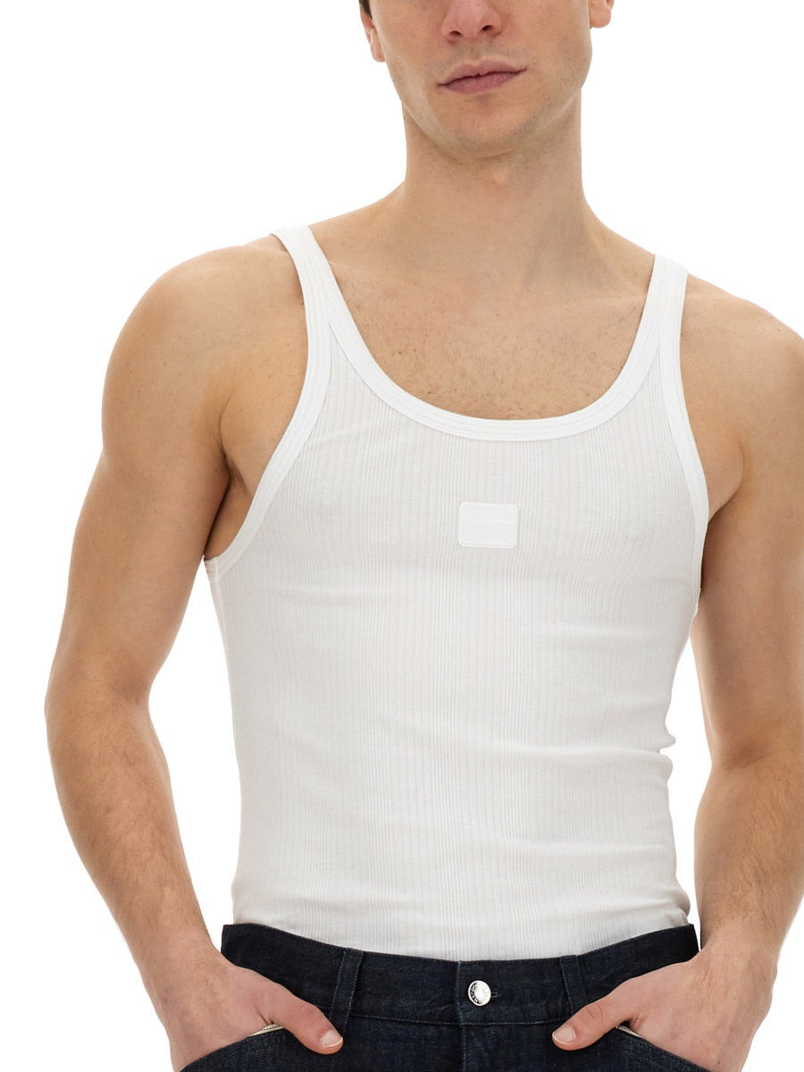 Dolce & Gabbana Men Ribbed Tank Top - 4
