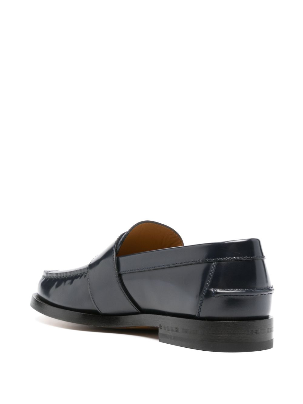 GG leather loafers - 3