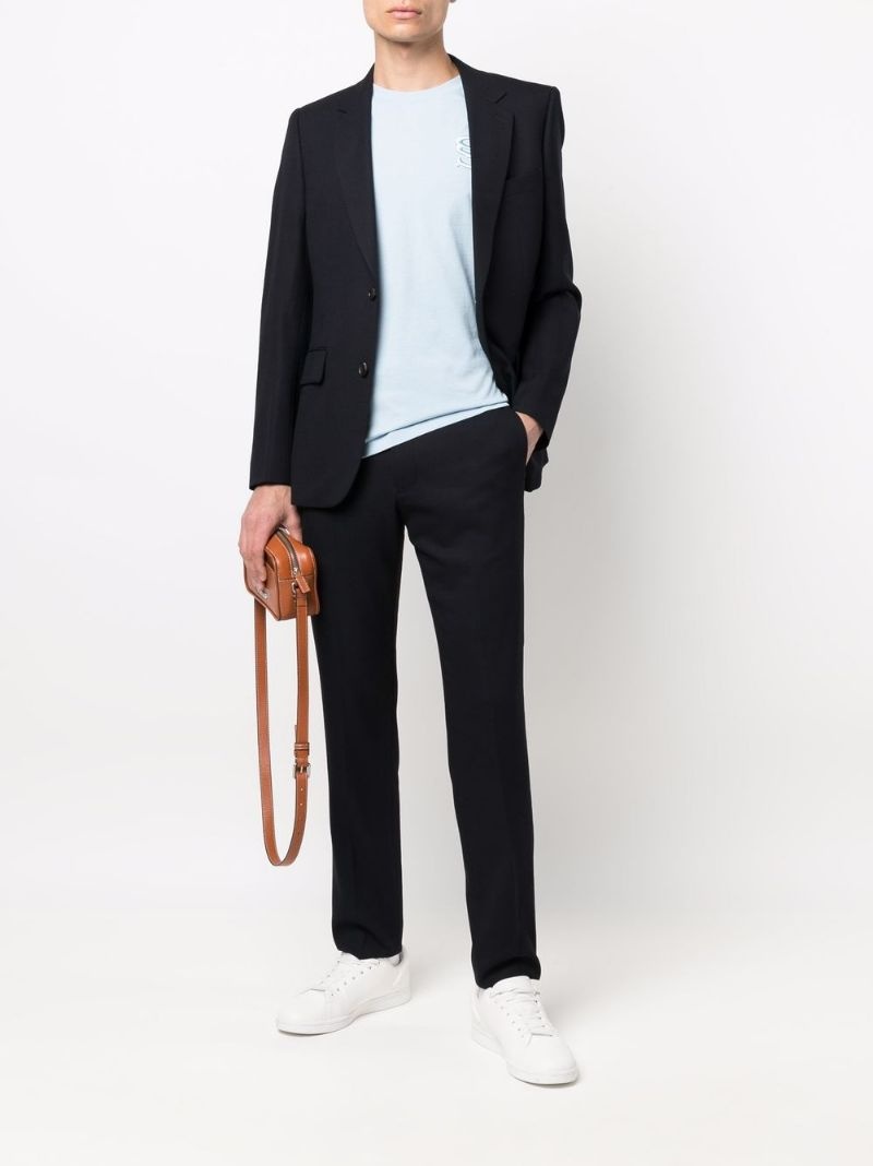 tailored straight-leg trousers - 2