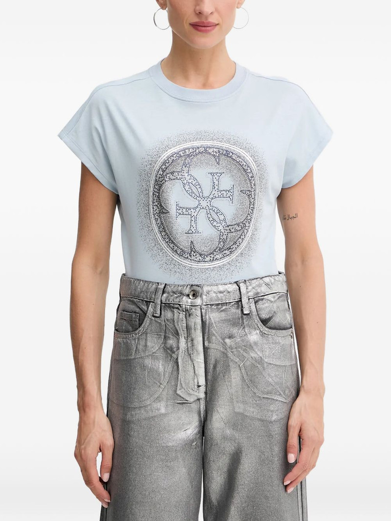 4G embellished short-sleeve T-shirt 1
