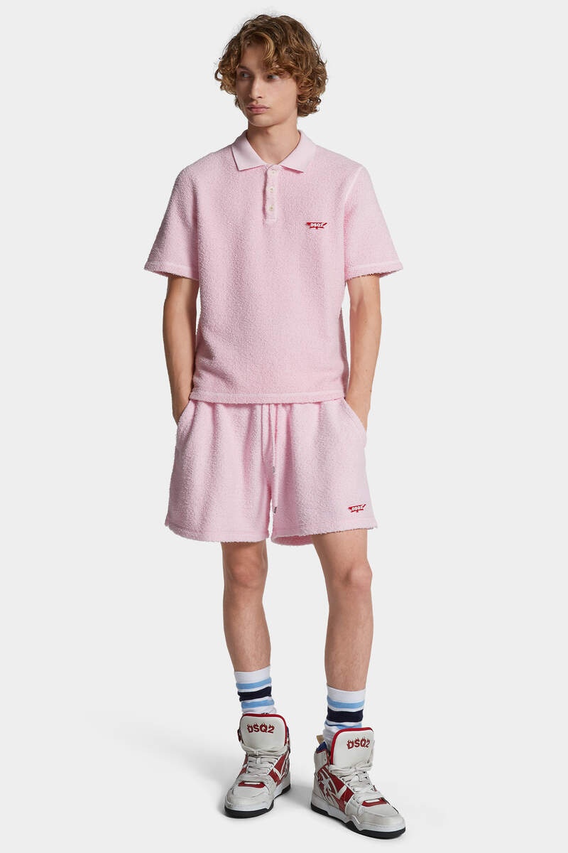 DYED TENNIS FIT POLO SWEATSHIRT - 6