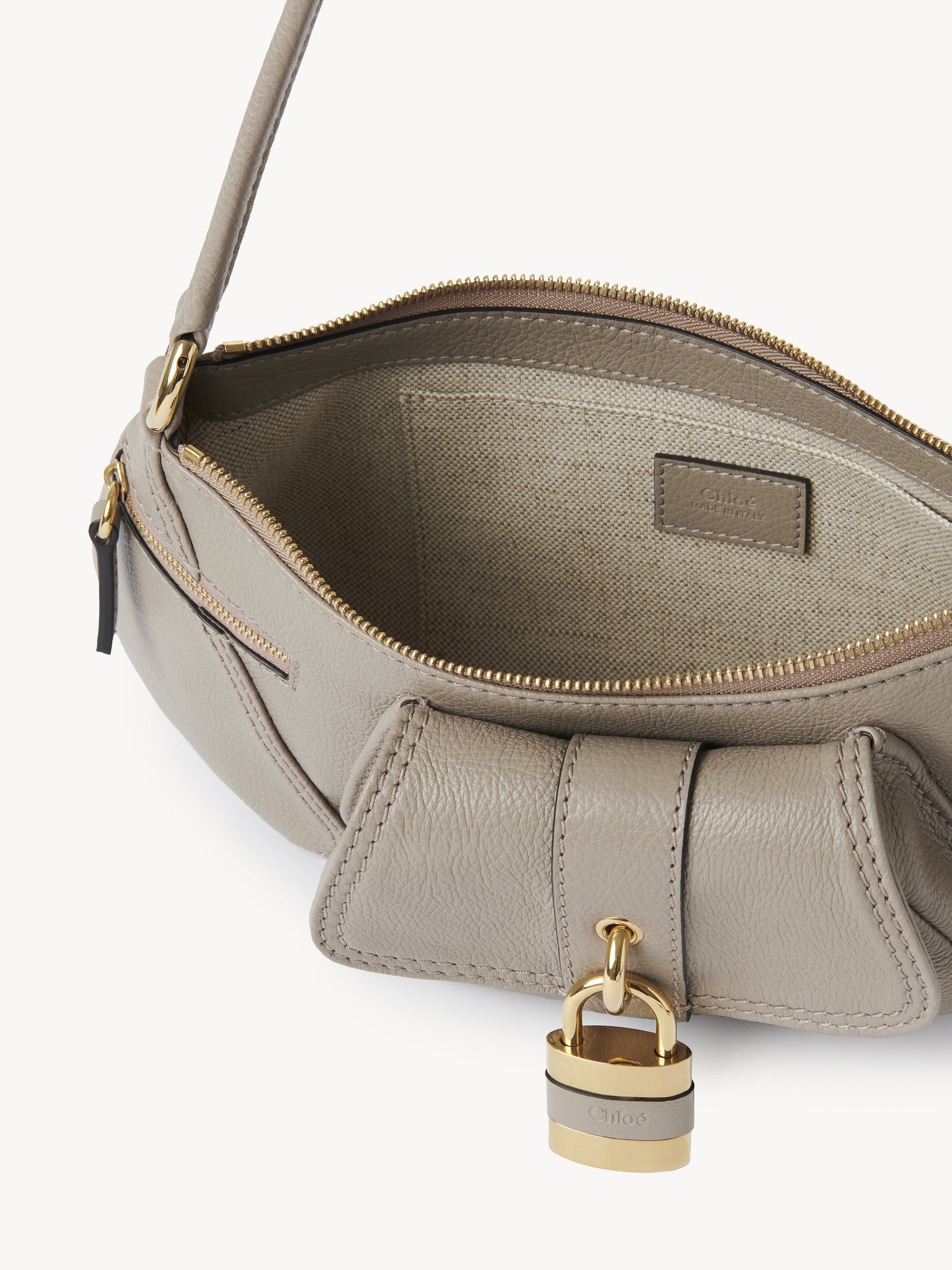 THE 99 SHOULDER BAG IN GRAINED LEATHER - 5