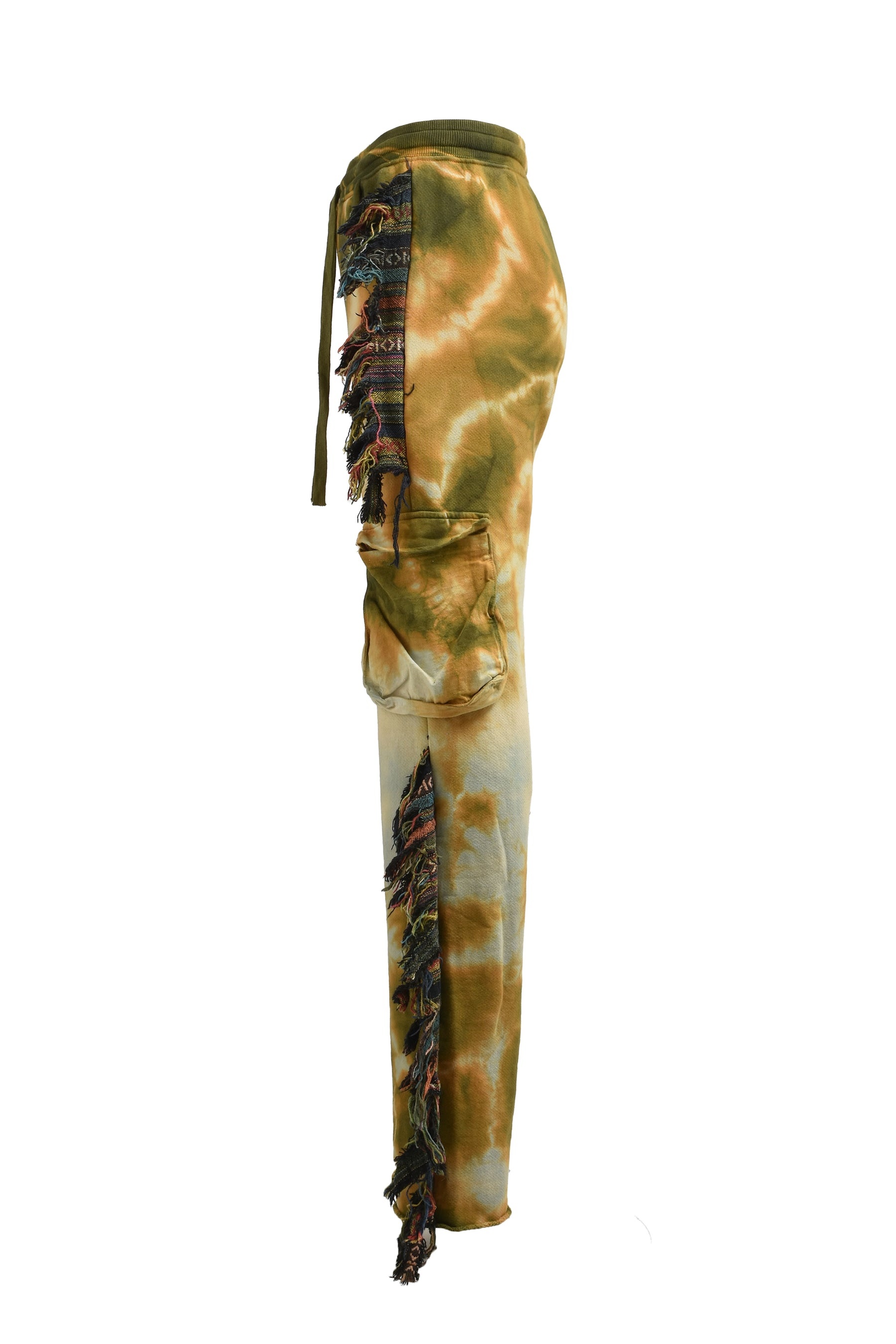 KNOW U RIDER - CARGO - JOGGERS / BRITISH SUMMER TIE DYE - 3