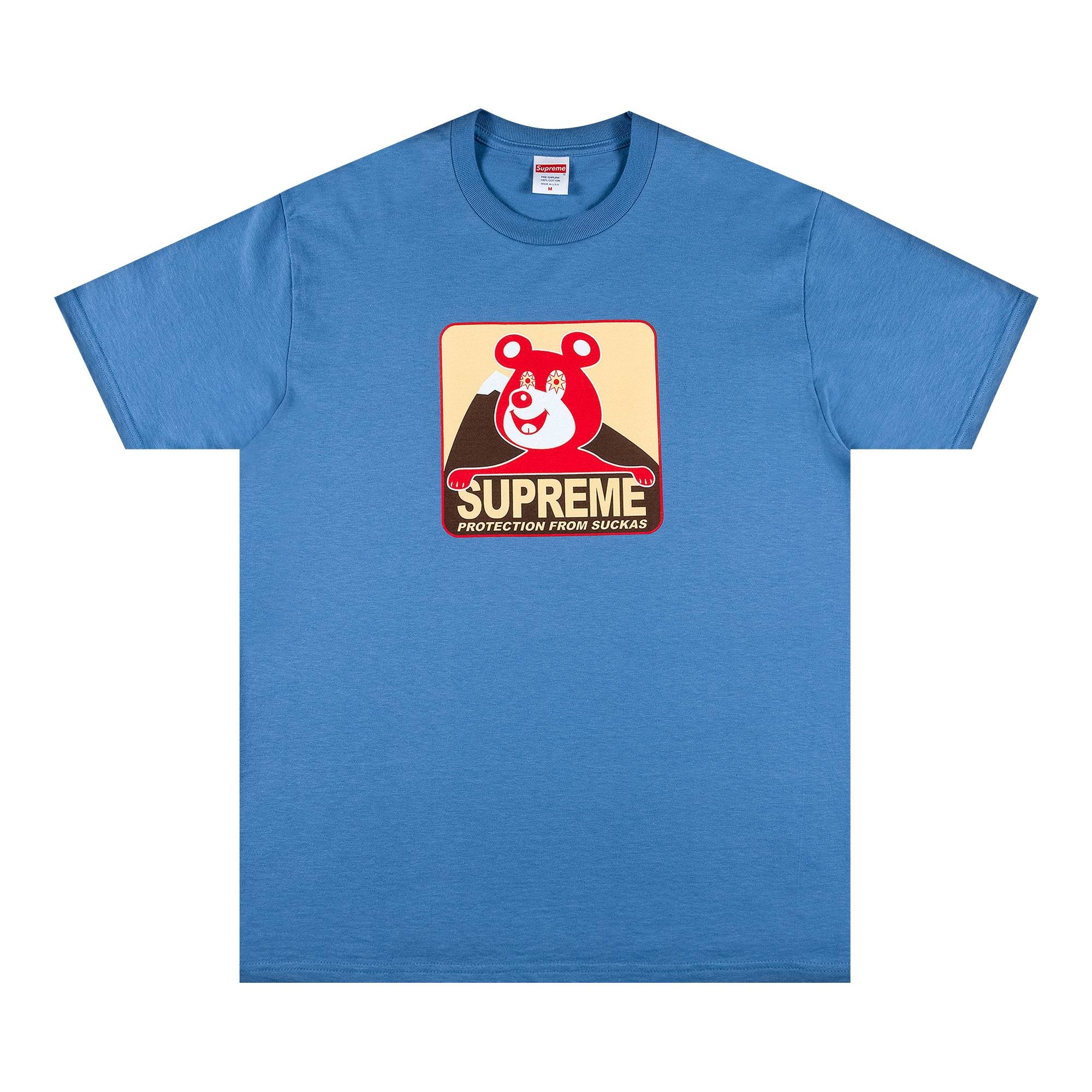 Supreme Bear Tee 'Dusty Light Royal' - 1