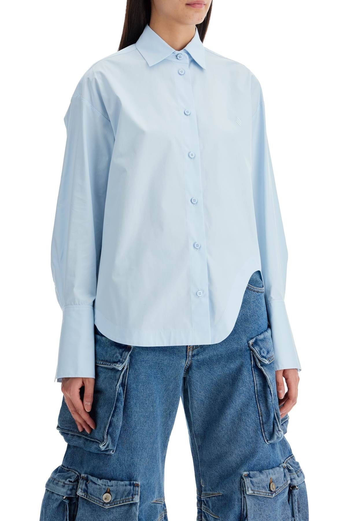 THE ATTICO ELIZA SHIRT WITH SHAPED SLIT | residenza725