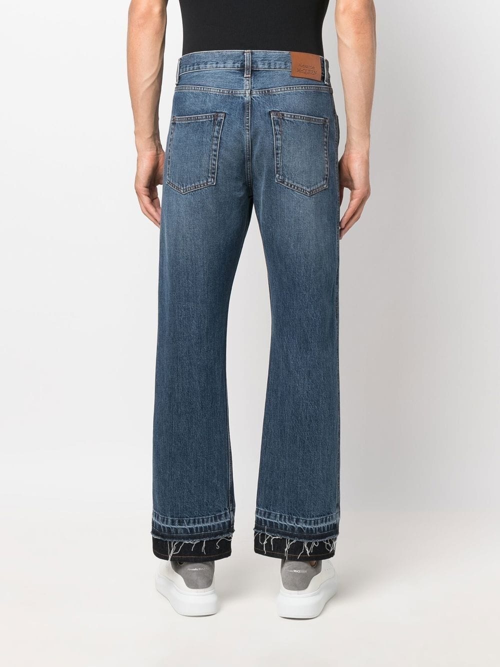 straight-leg cropped jeans - 4