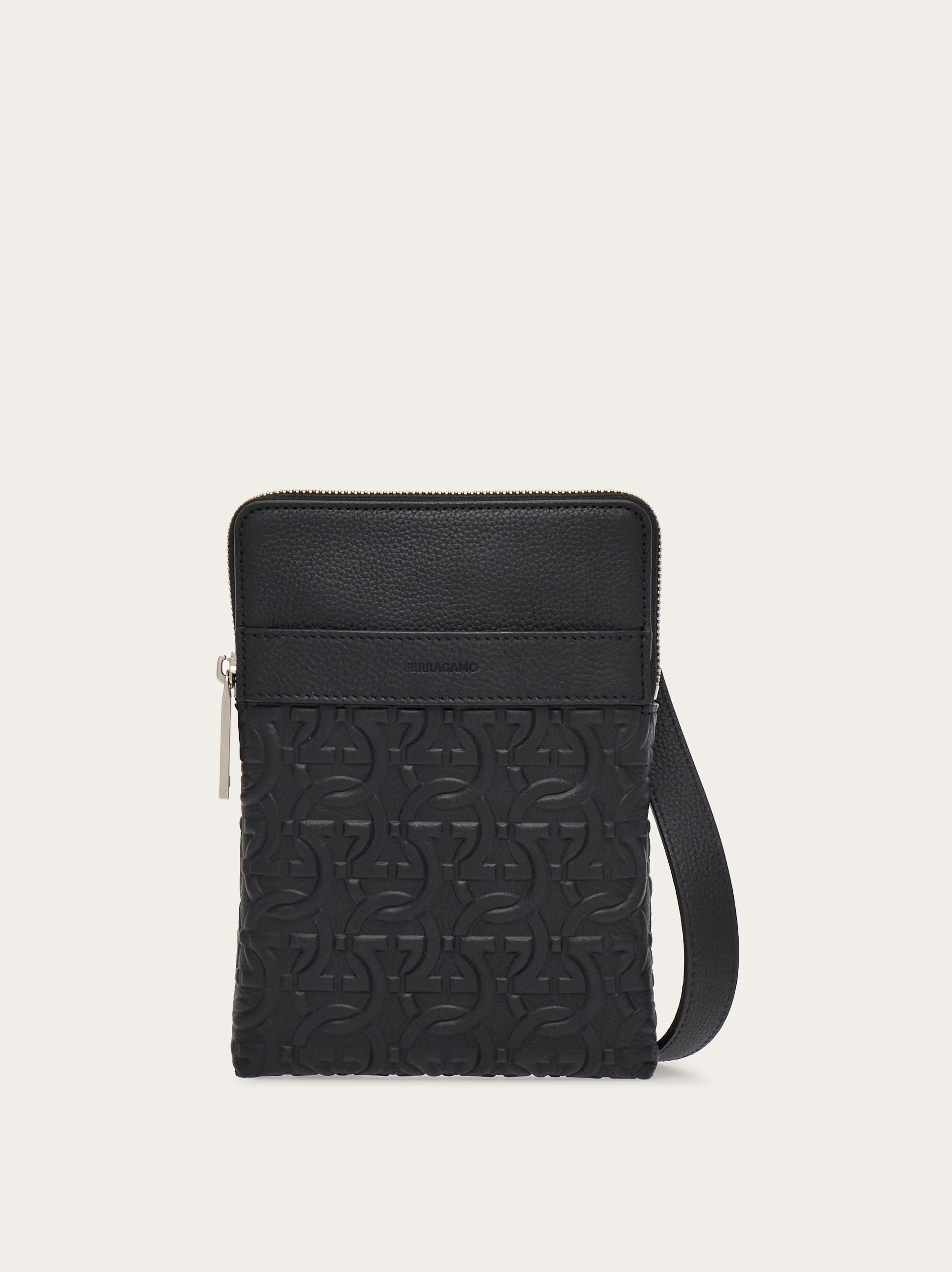 North-South Gancini crossbody bag - 1