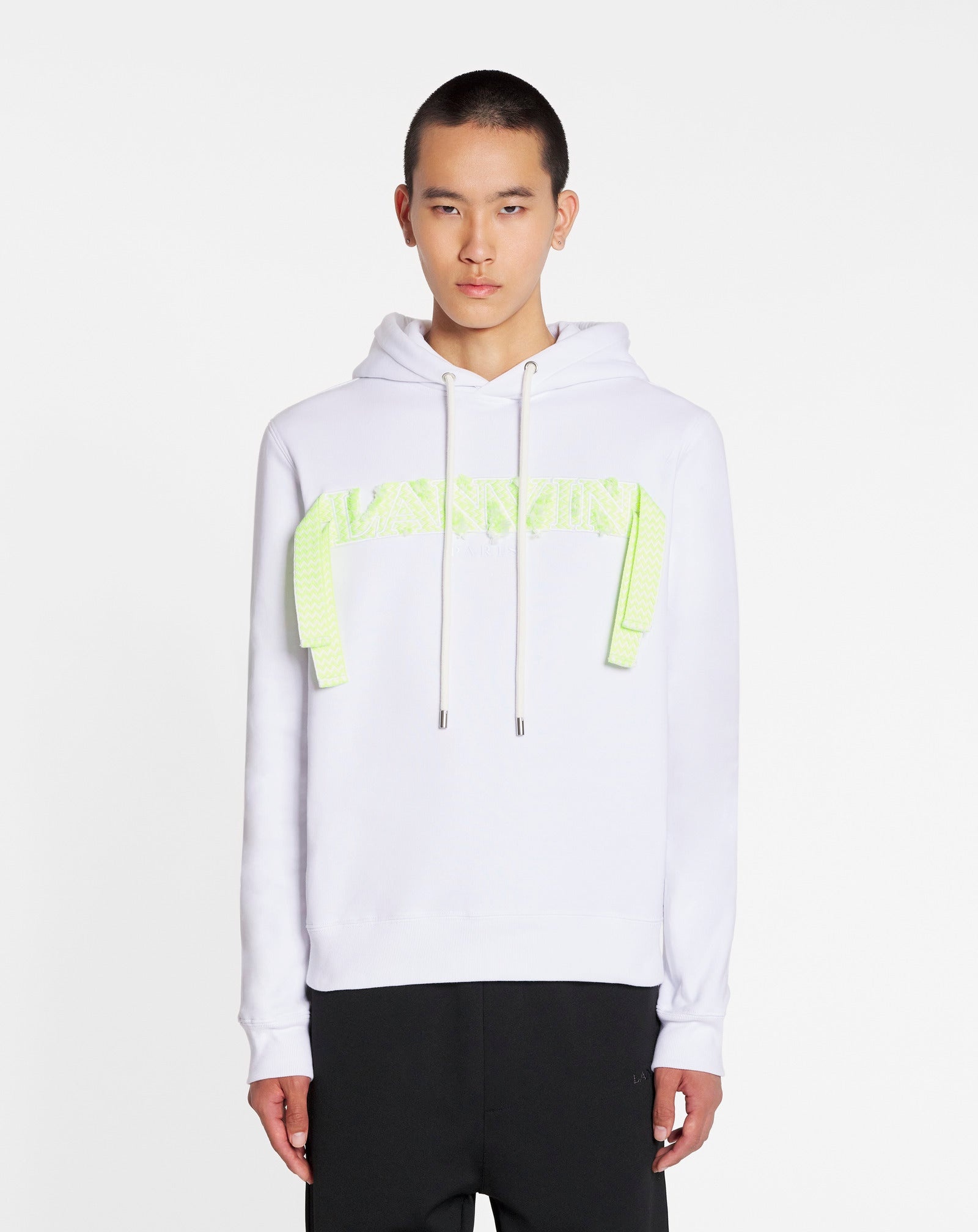 LANVIN CURB LACE HOODIE - 3