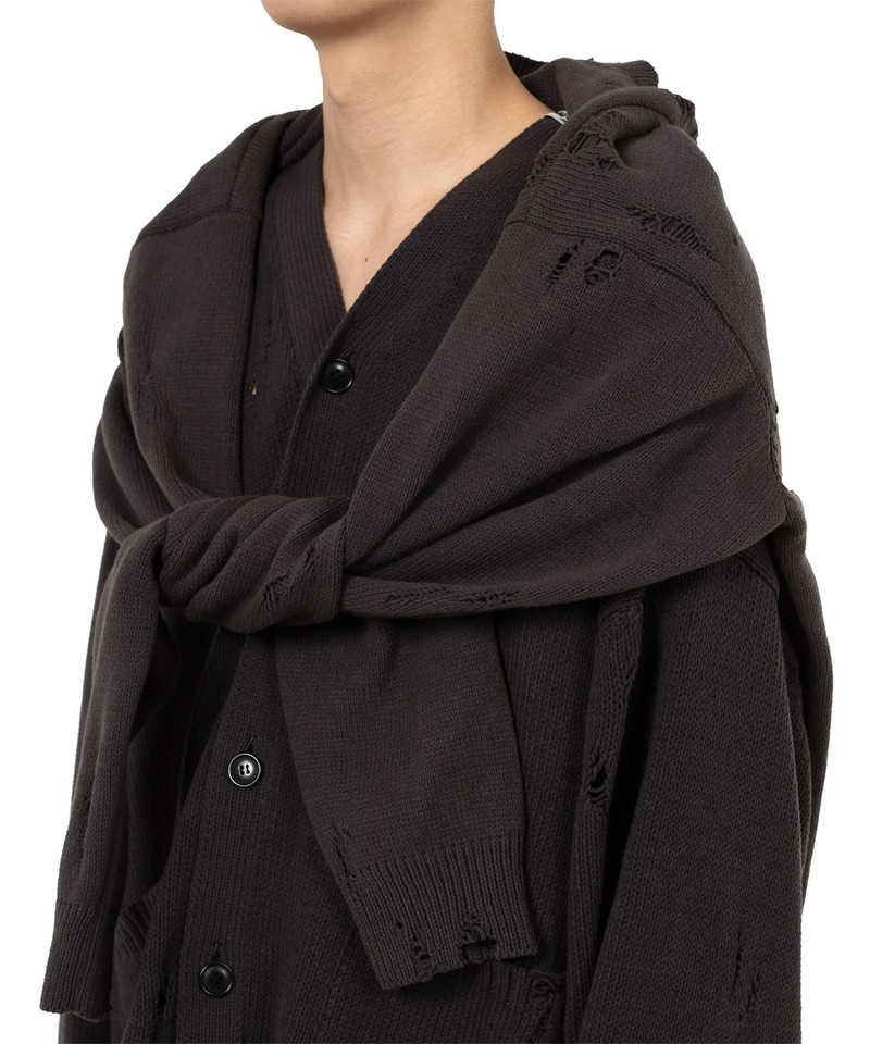 Sleeve Layered Knit Cardigan 7