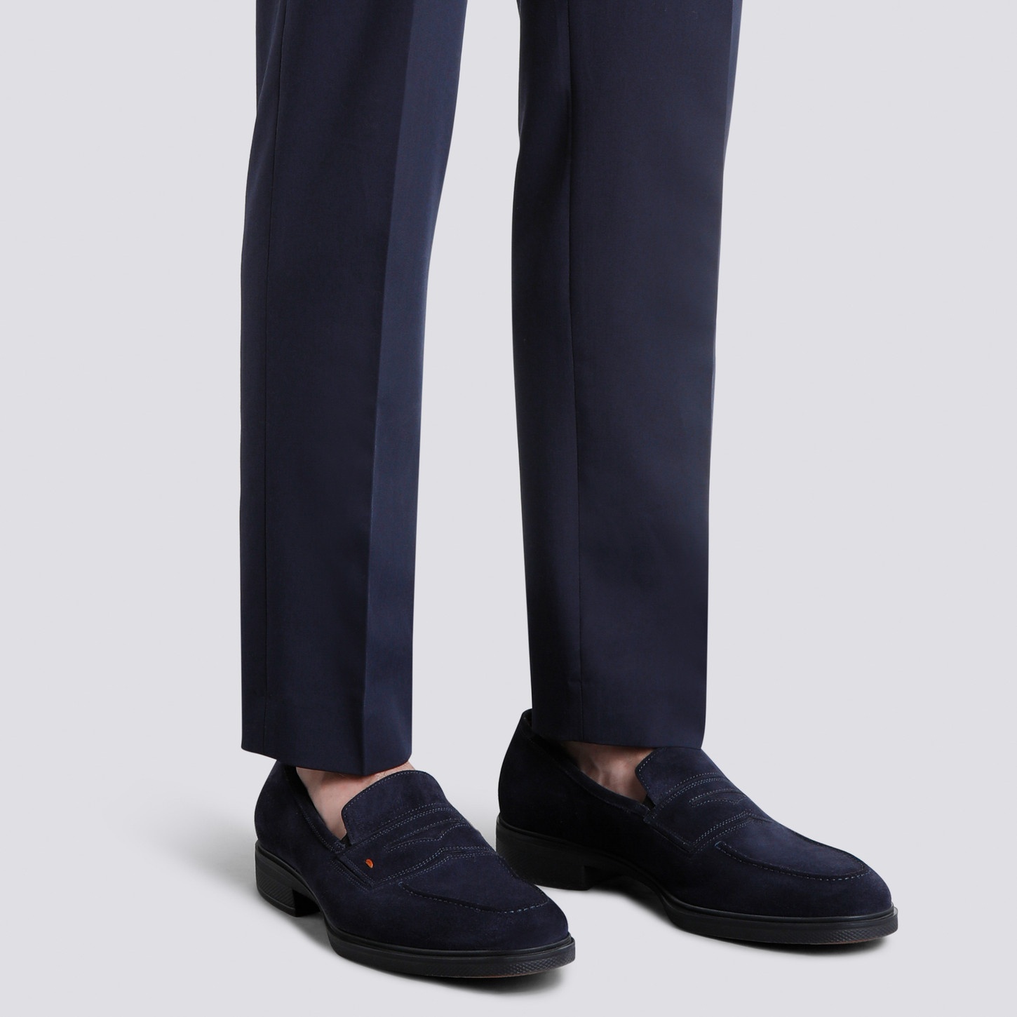 Men's blue suede Easy loafer - 2