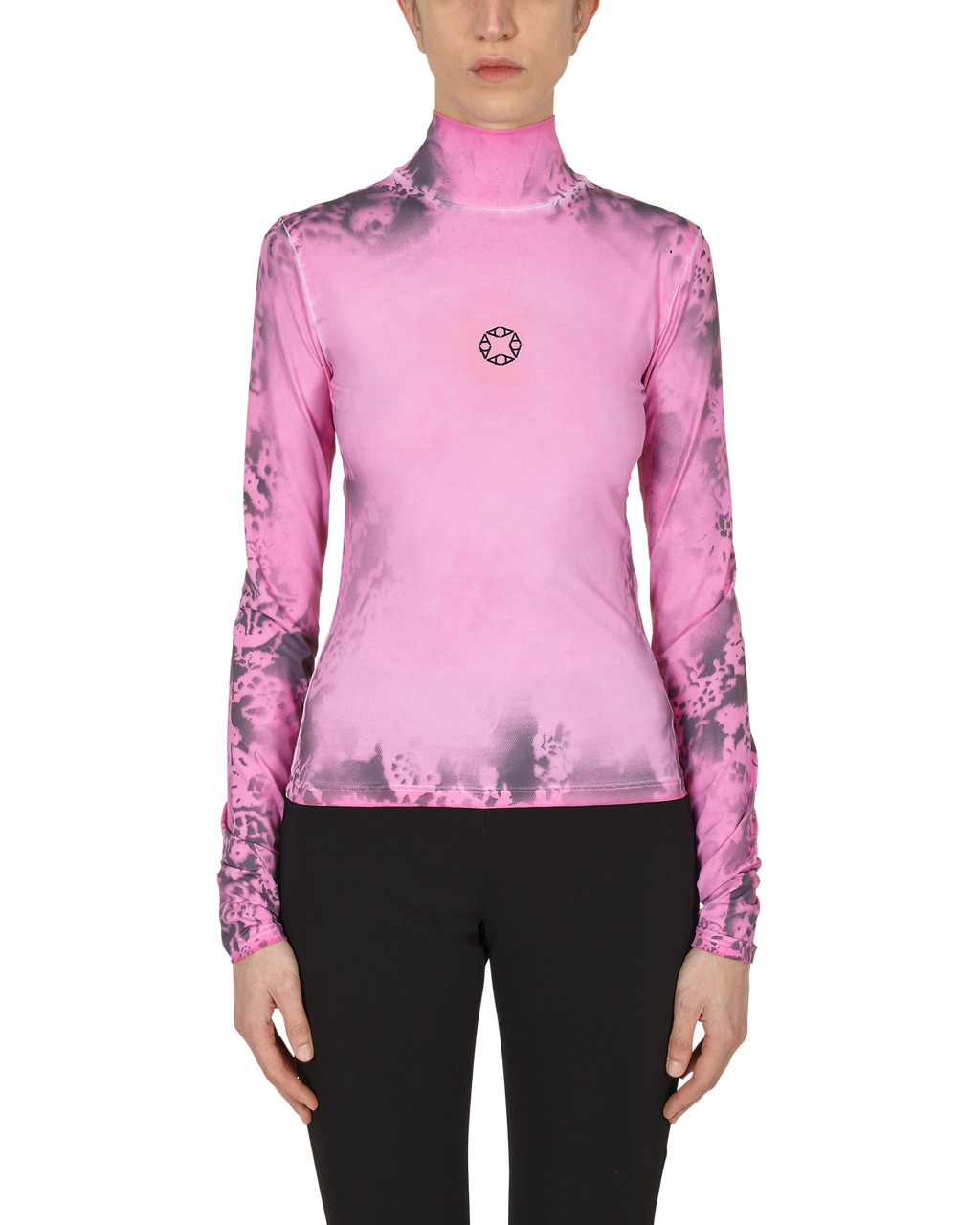 LACE SPRAY TURTLENECK - 2