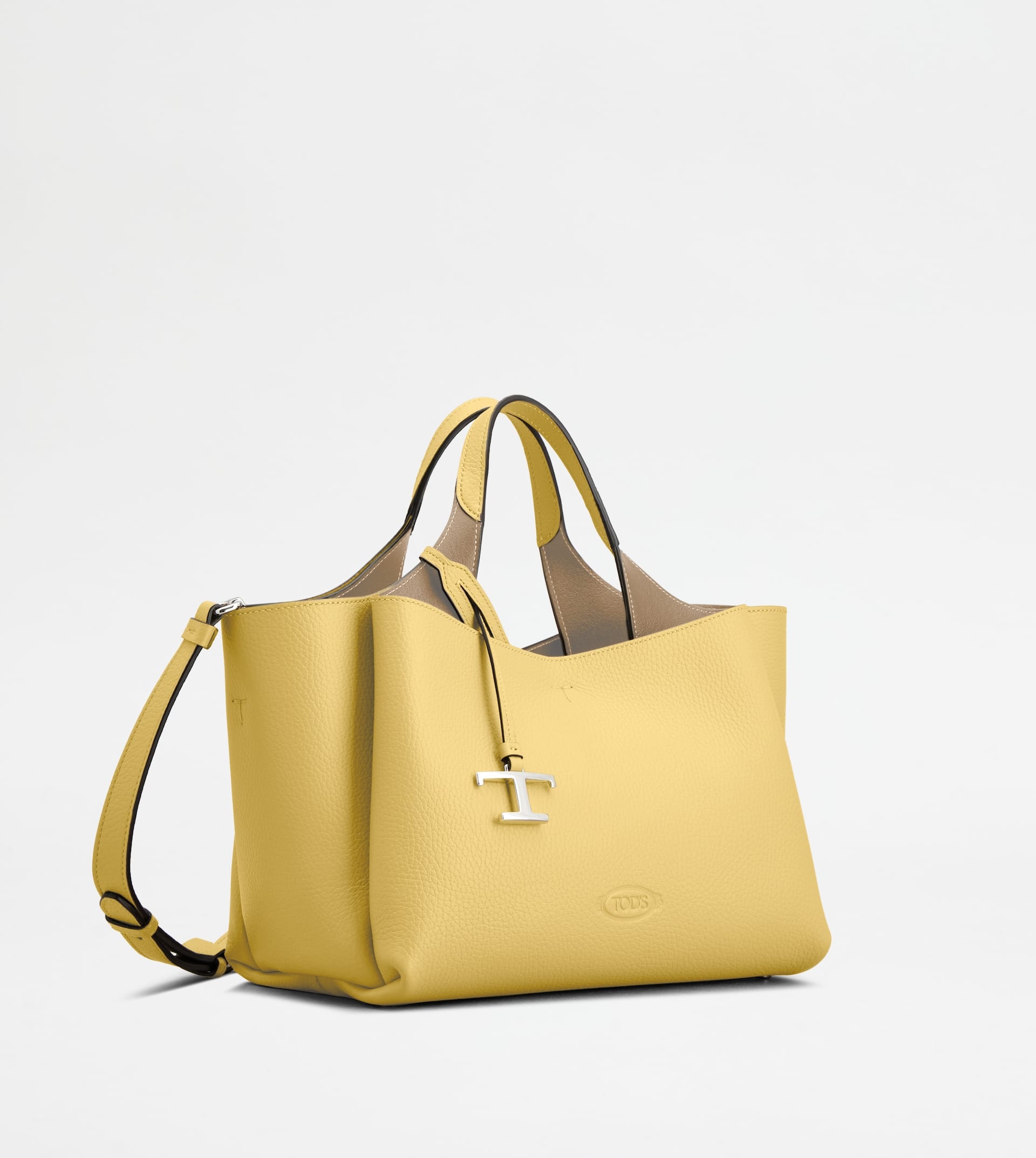 BAG IN LEATHER MINI - YELLOW - 2