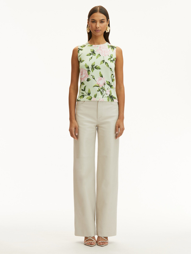 ENGLISH ROSE PRINTED TANK 3