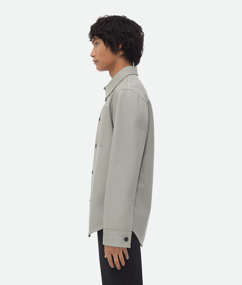 Bottega Veneta Bonded Leather Shirt outlook