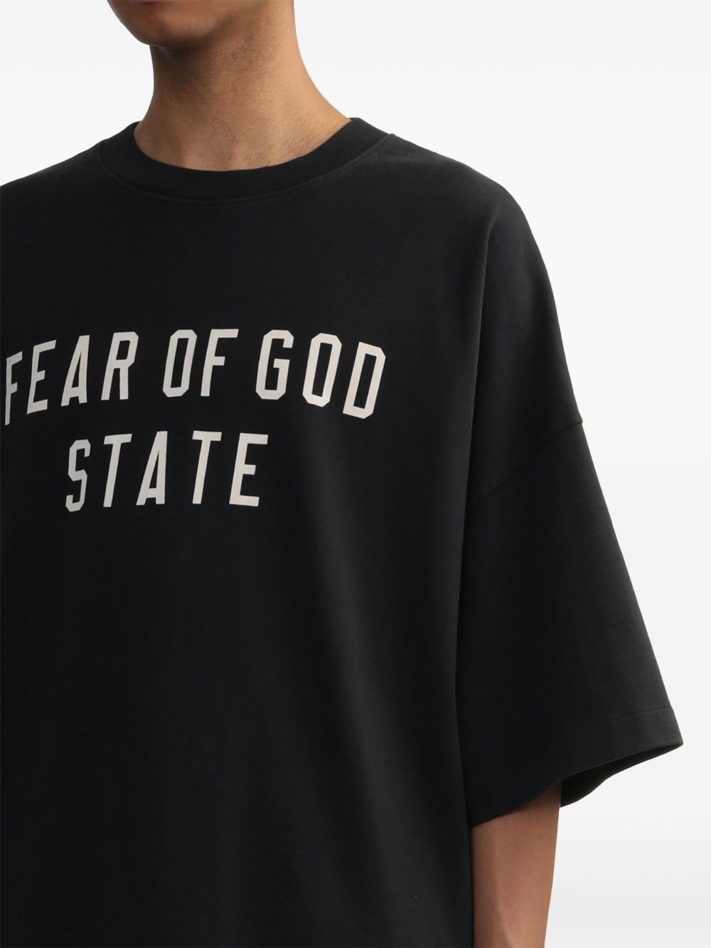 logo-print T-shirt - 5