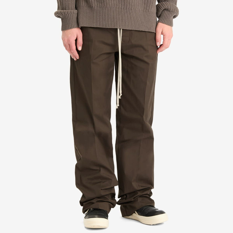 Rick Owens Rick Owens Heavy Cotton Poplin Dietrich Drawstring Trousers outlook