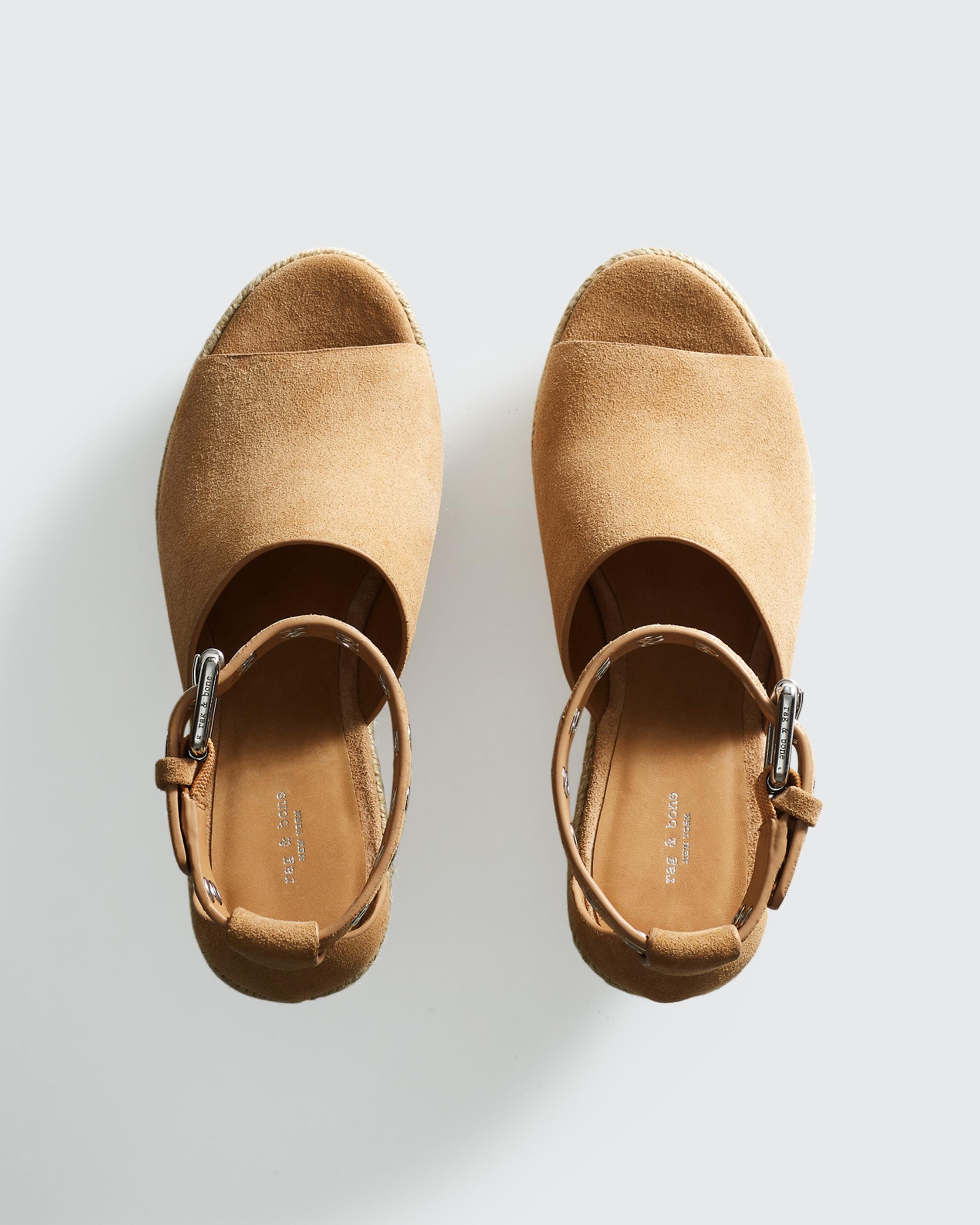 Anteros Espadrille Wedge - Suede
Heeled Sandal - 6