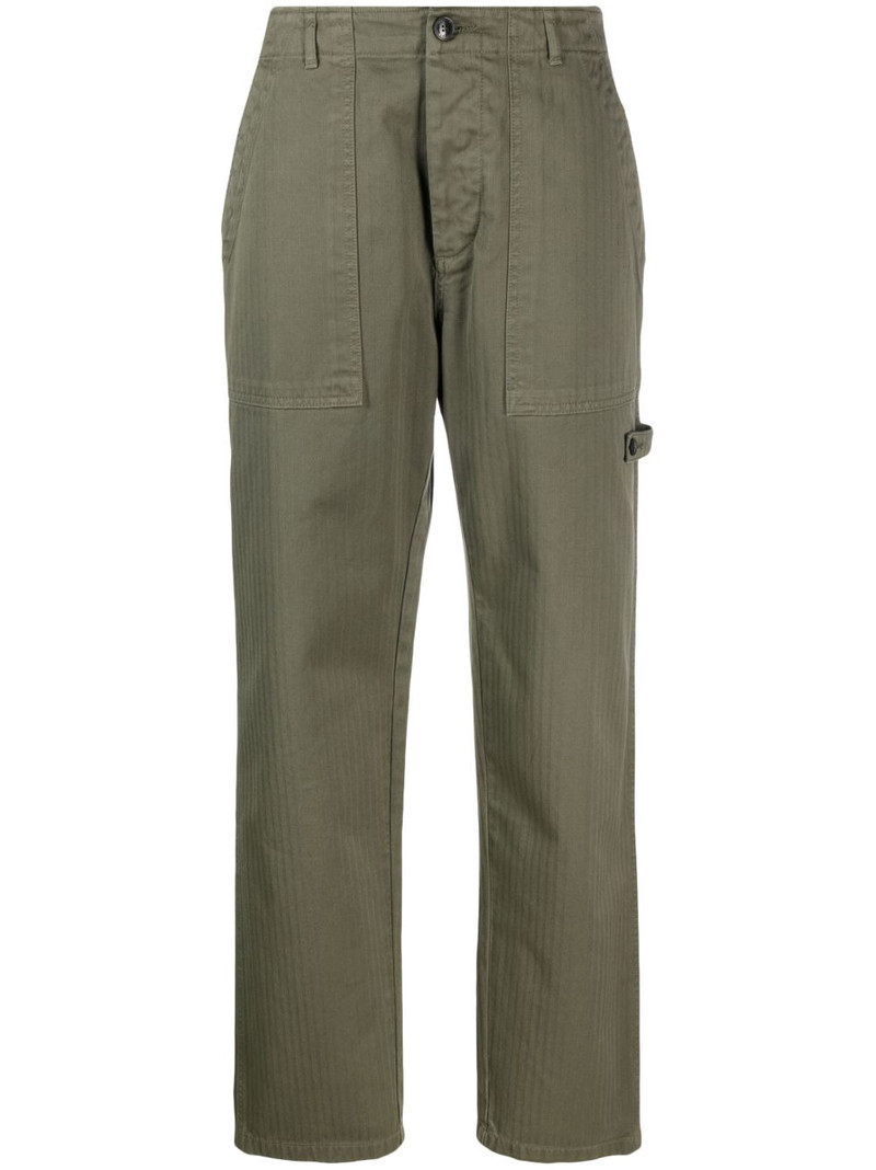 Jerry straight-leg cotton trousers 1