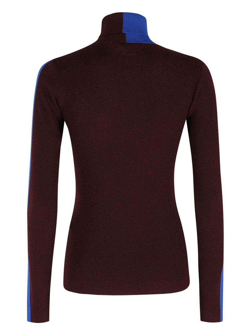 ESSENTIEL ANTWERP colour-block ribbed sweater outlook