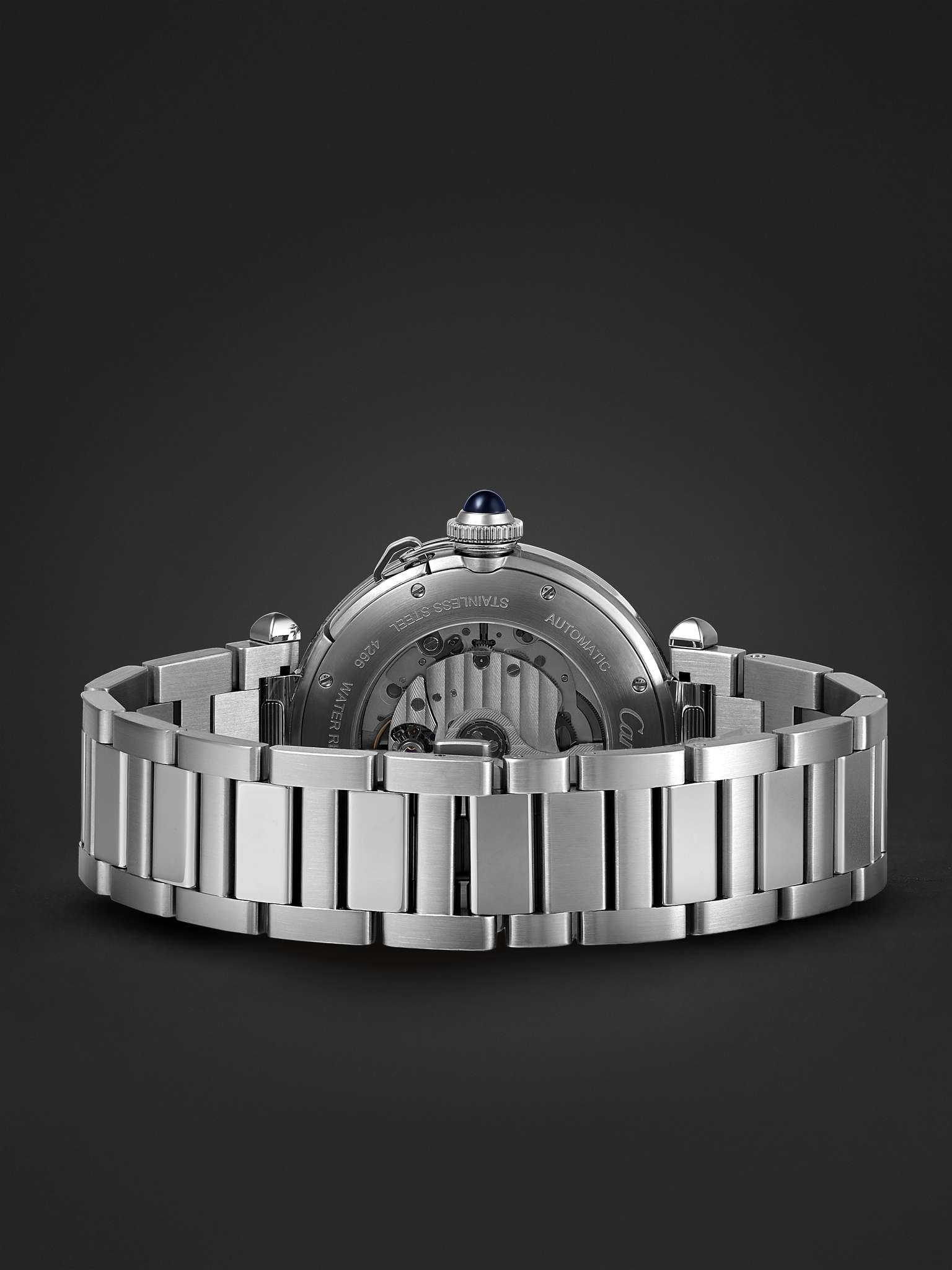 Pasha de Cartier Automatic 41mm Stainless Steel and Leather Watch, Ref. No. CRWSPA0038 - 7
