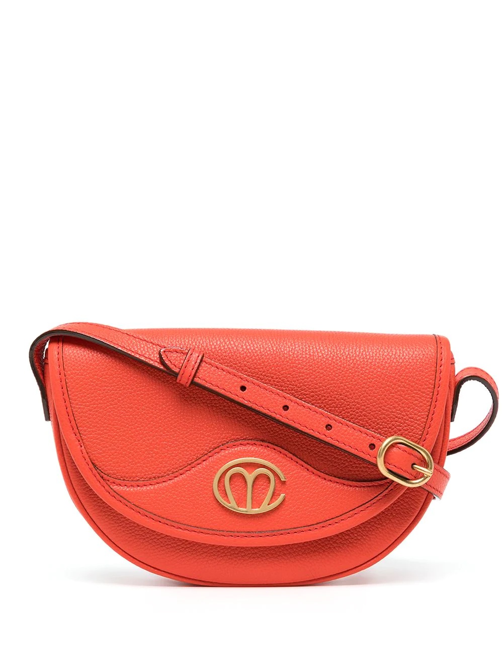 Christy curved crossbody bag - 1