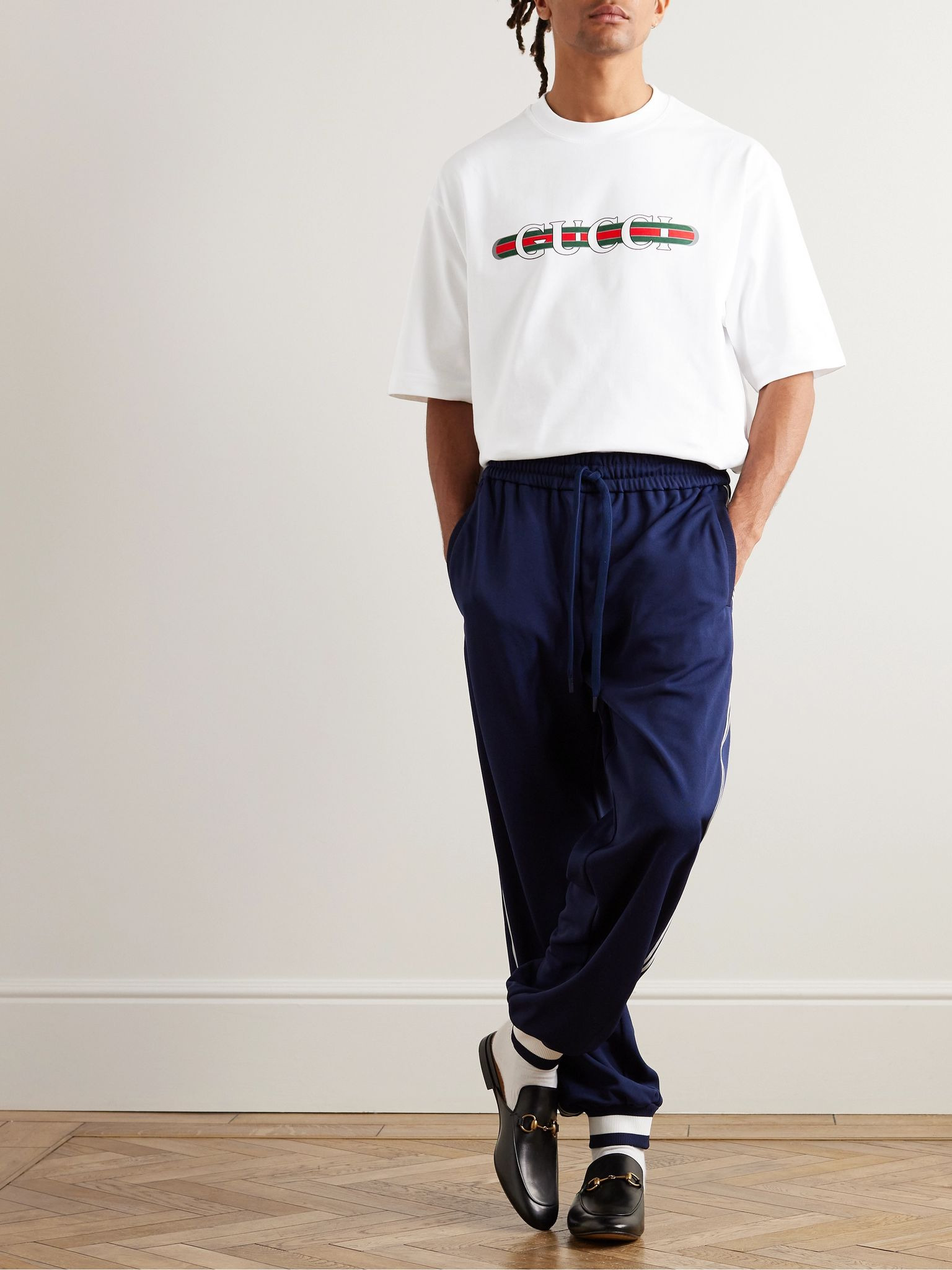 Logo-Print Cotton-Jersey T-Shirt White - 2