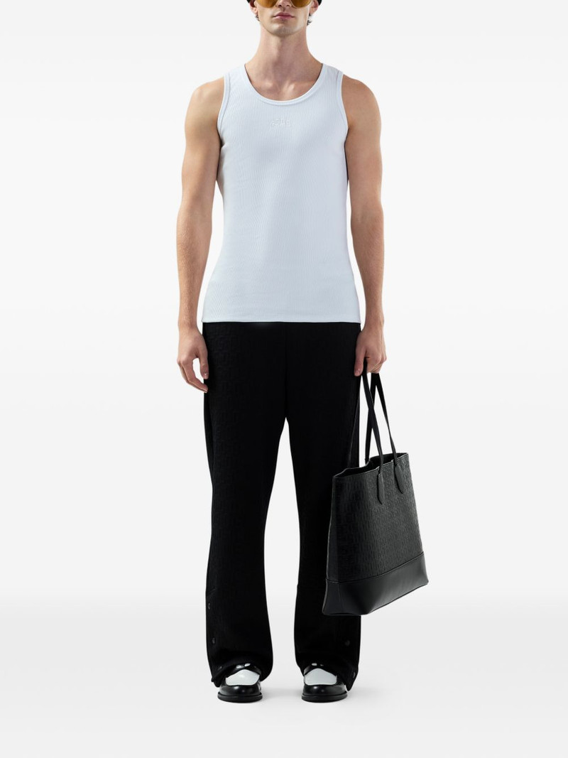 GCDS ribbed tank top outlook