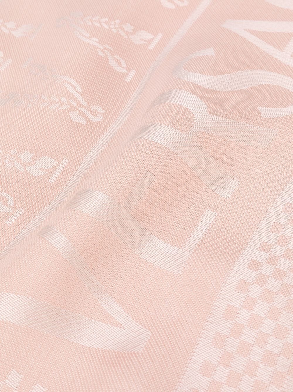 logo silk scarf - 3