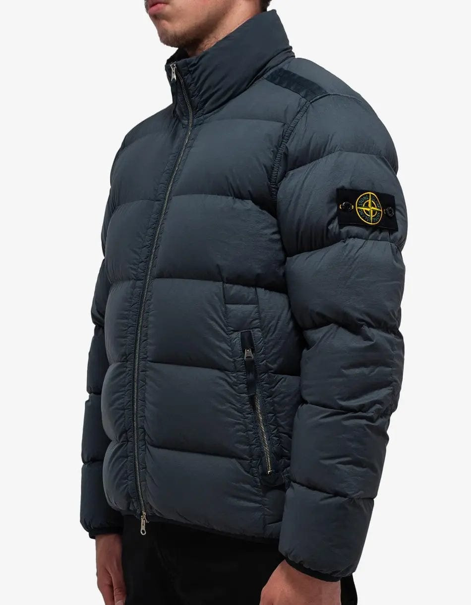 Stone Island Grey Down Jacket - 5
