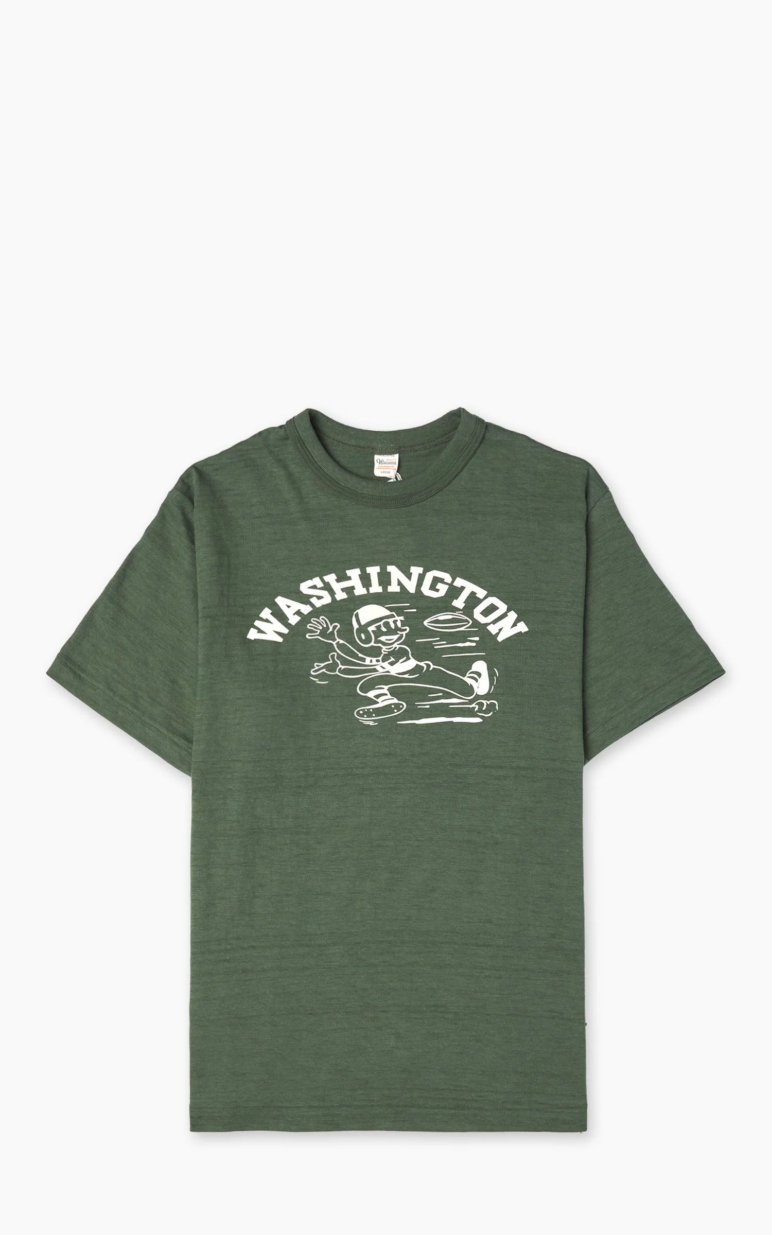 WAREHOUSE & CO. LOT 4601 WASHINGTON T-SHIRT GREEN - 1