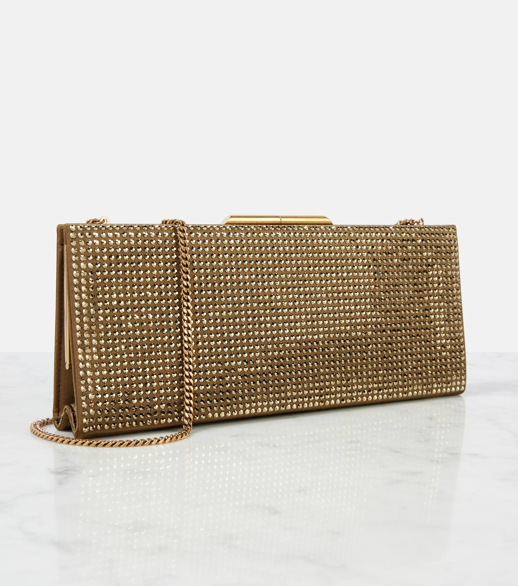 Midnight Small crystal-embellished clutch - 6