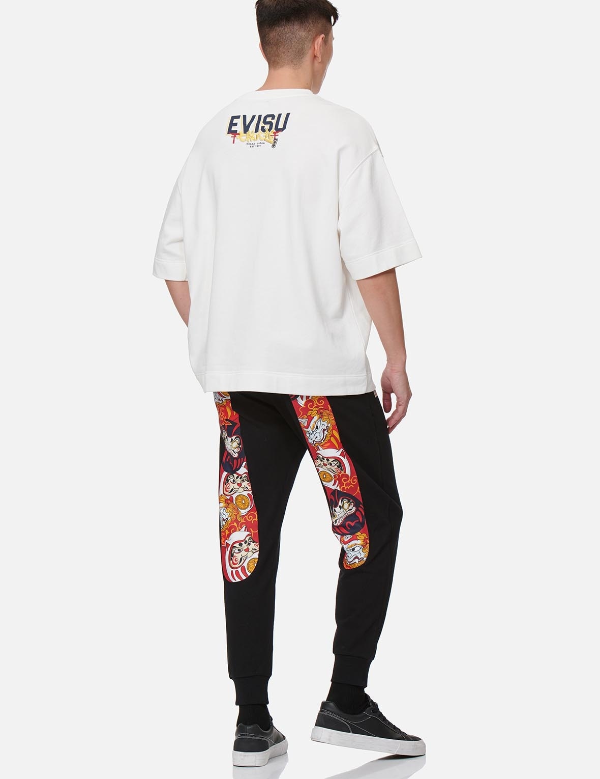 DARUMA BUDDIES DAICOCK PRINT SWEATPANTS - 5