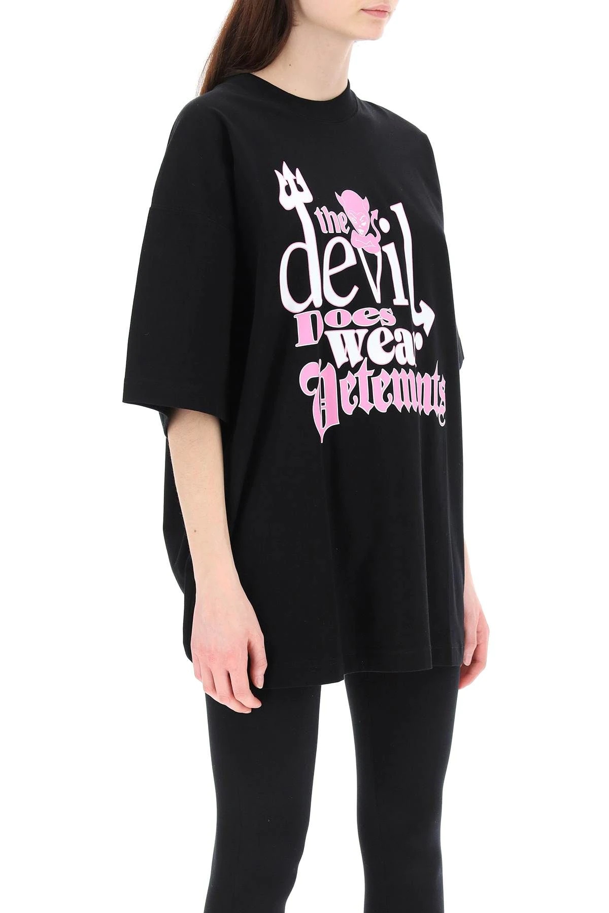 'DEVIL DOES WEAR VETEMENTS' T-SHIRT - 3