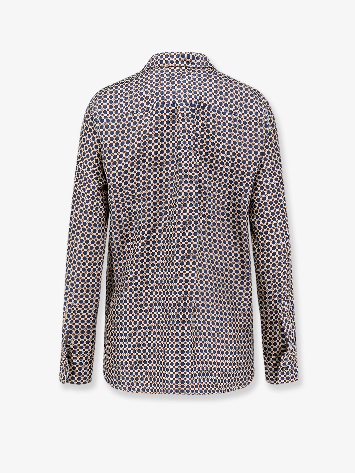 Aspesi Silk Shirt With Micro-Pattern - 2