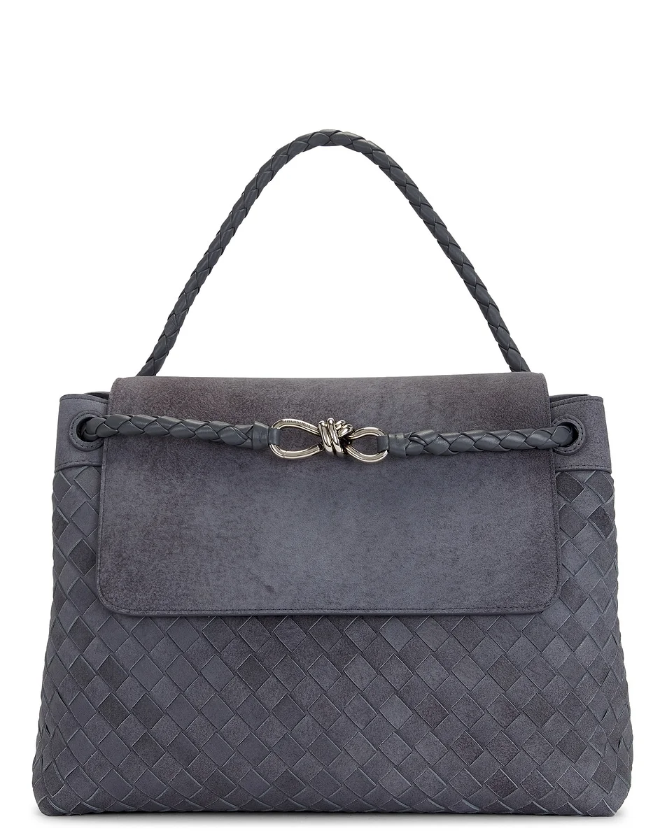 Borsa Intrecciato 15 Melange Denim Sue Ave - 1