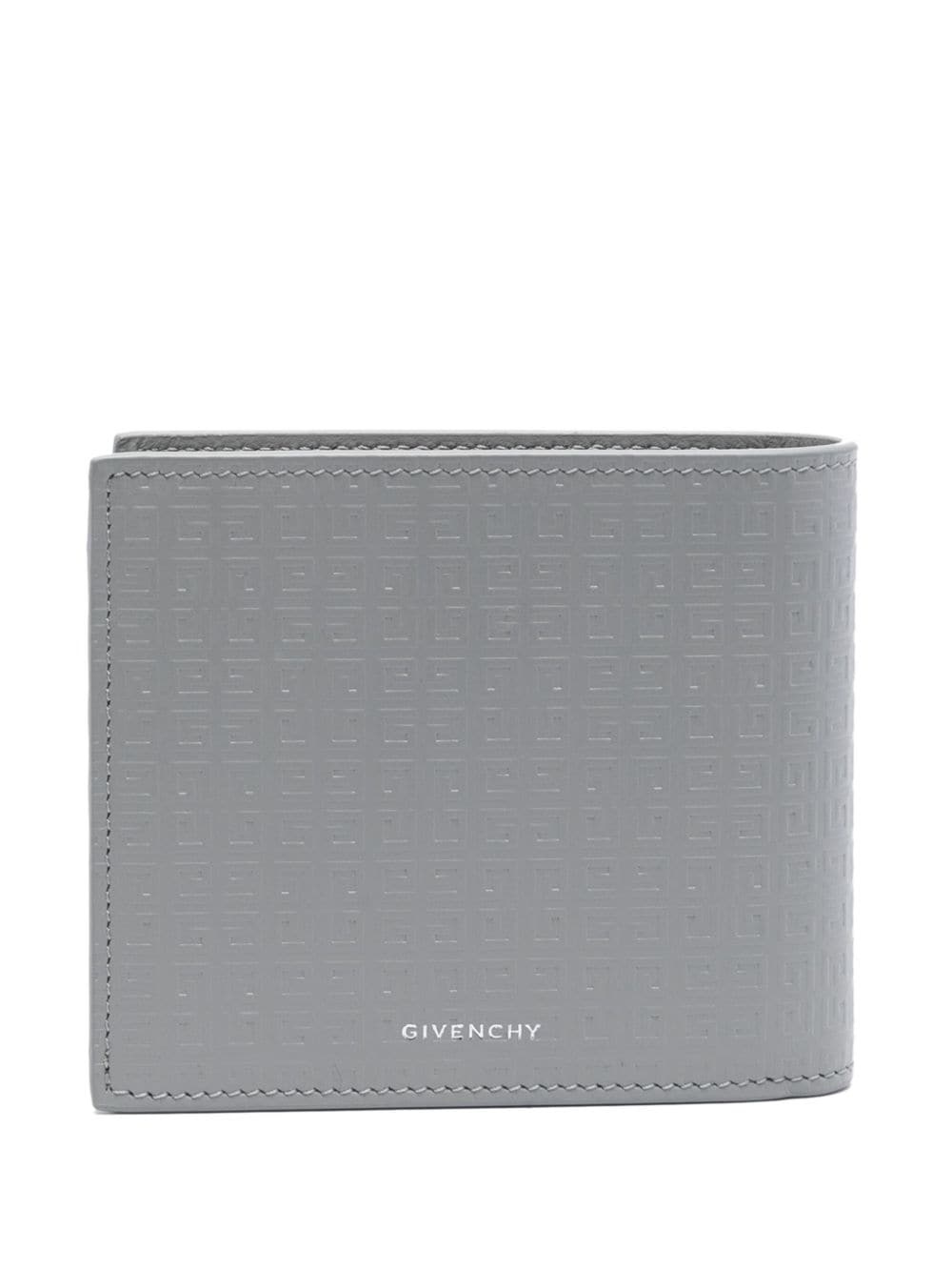4G-embossed bi-fold wallet - 2