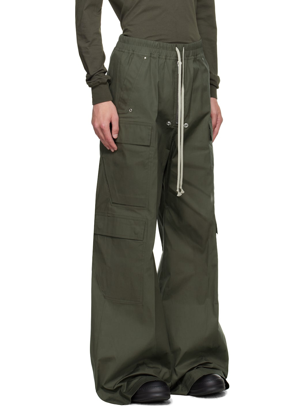 Khaki Concordians Cargobelas Cargo Pants - 2