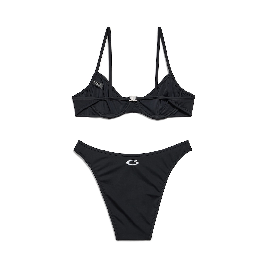 Women's Sporty Bikini in Black - 3