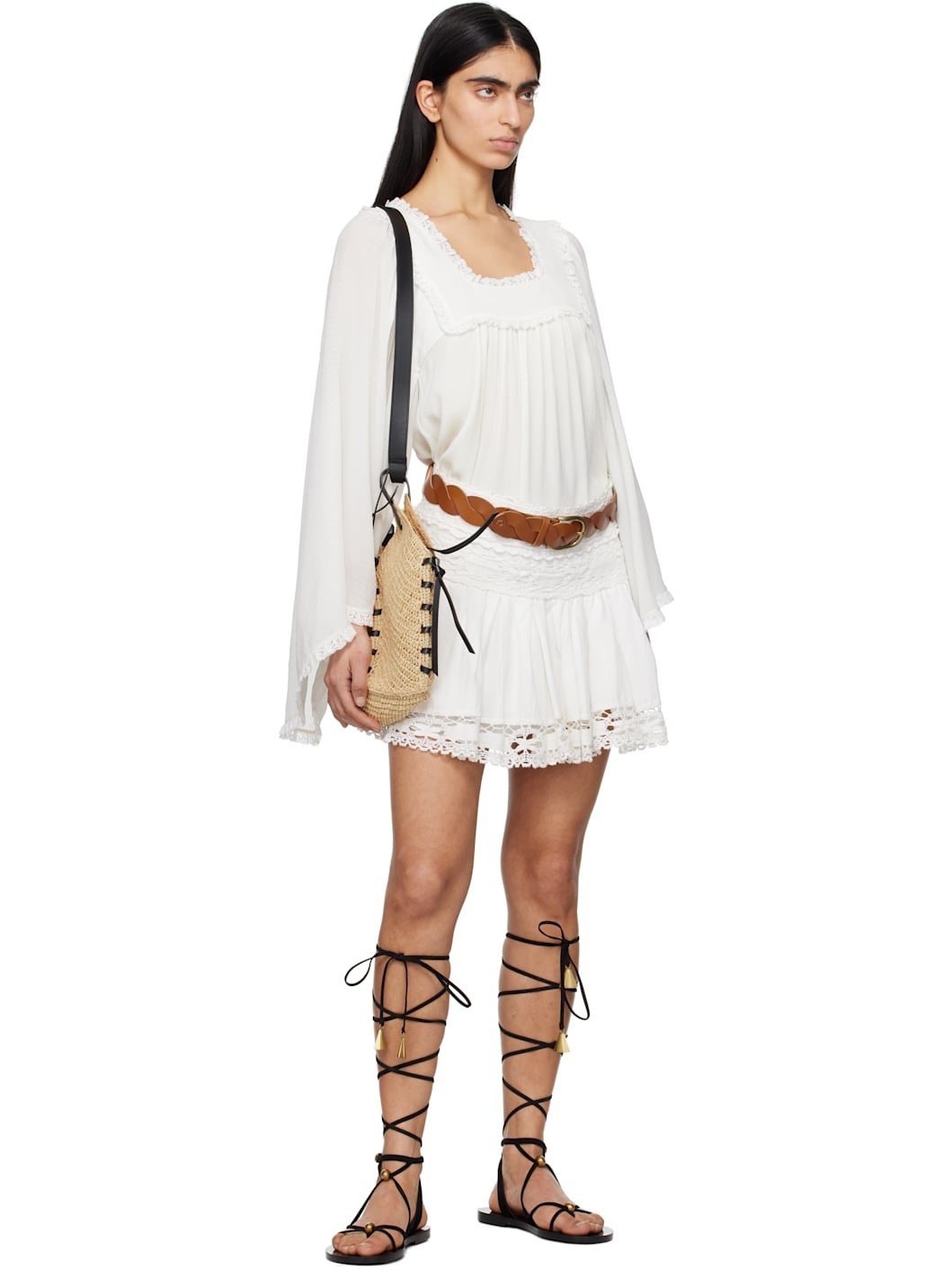 Tan Zigza Belt - 3