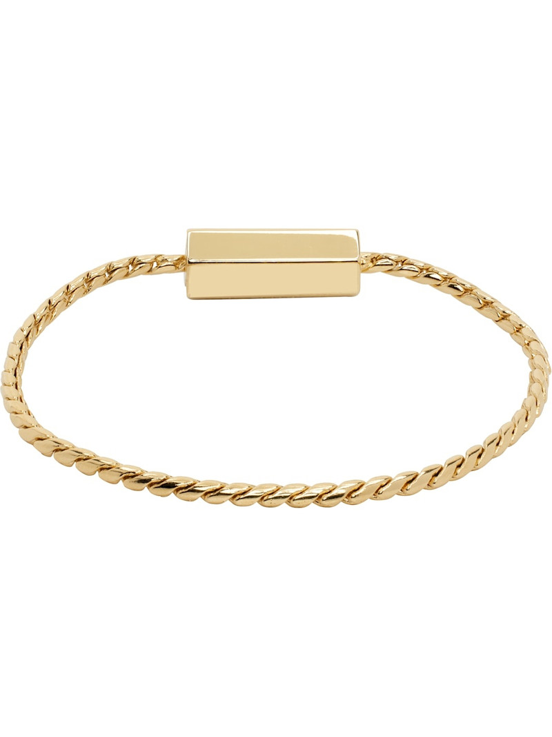 A.P.C. Gold Angle Bracelet outlook