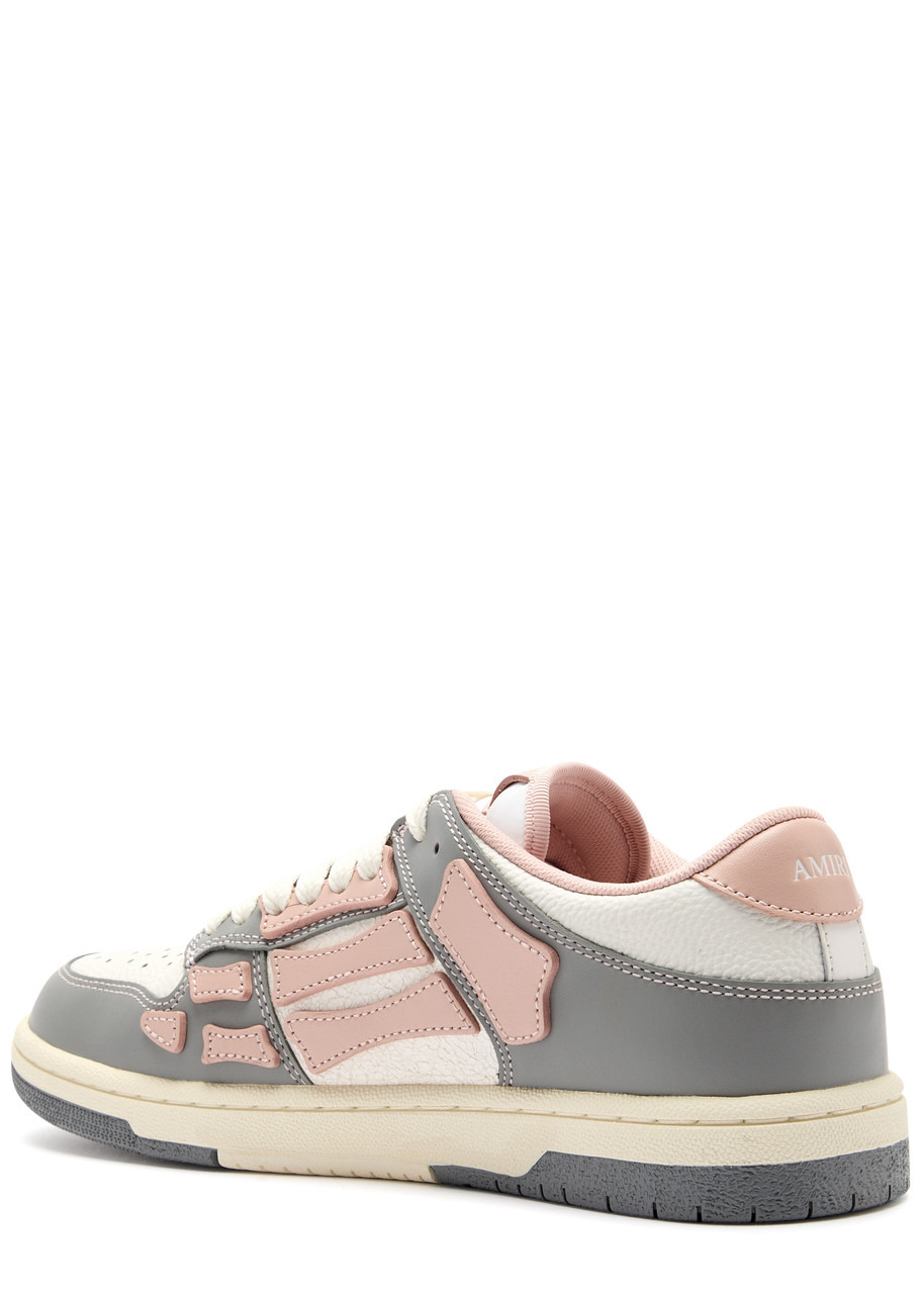 Amiri Skel Panelled Leather Sneakers - 2