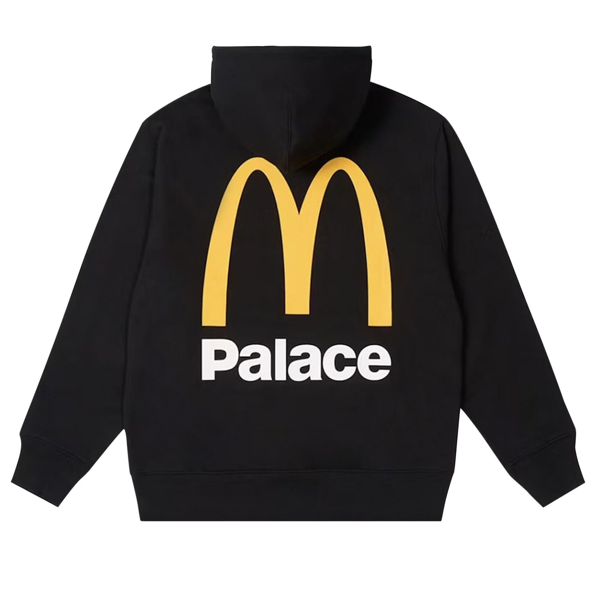 Palace x McDonald's Logo Hoodie 'Black' - 2